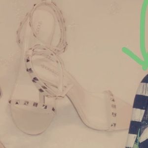 White heels like new size 8.5